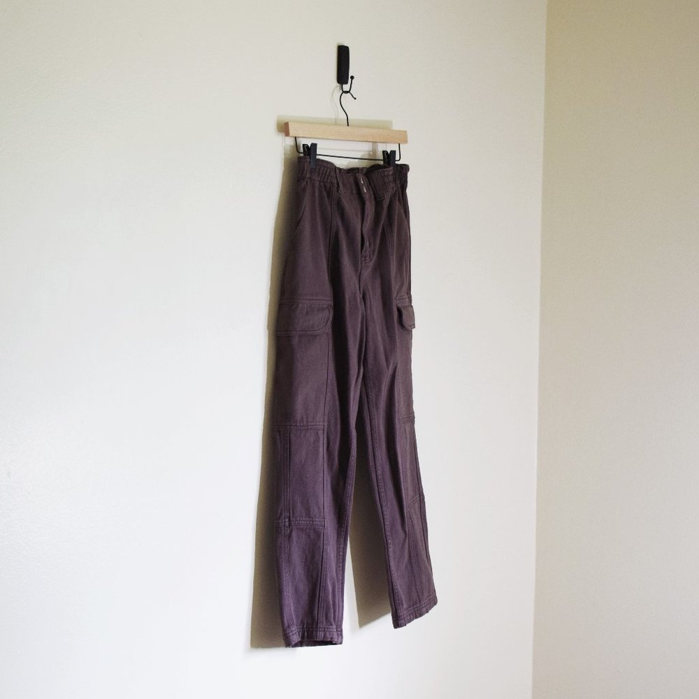 PacSun cargo utility pants in brownie, M - Picture 1 of 8